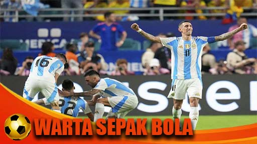 Argentina vs Kolumbia 1-0, Argentina memang sudah di jagokan dari awal